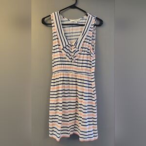 XXI stripe summer dress with pockets L